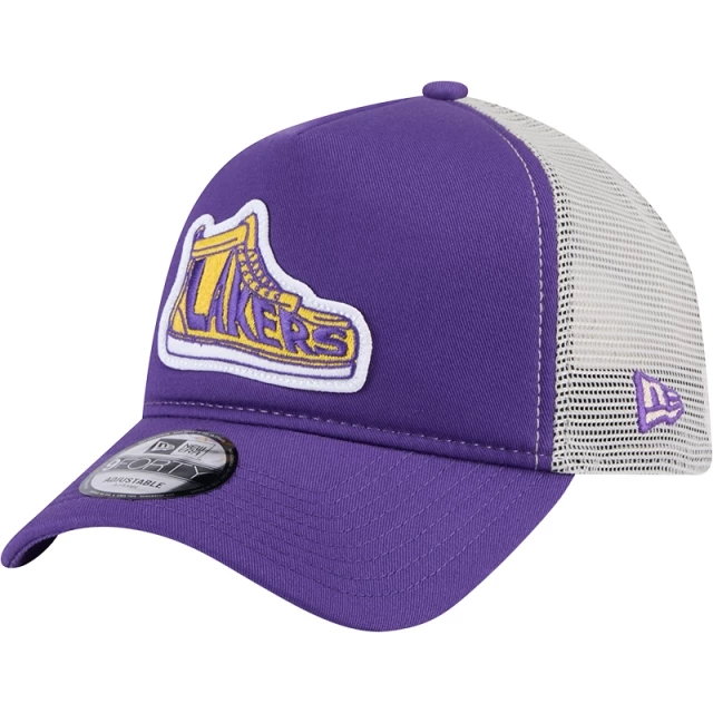 Boné 9FORTY A-Frame Trucker Los Angeles Lakers All-Star Game 2025 Fan Pack