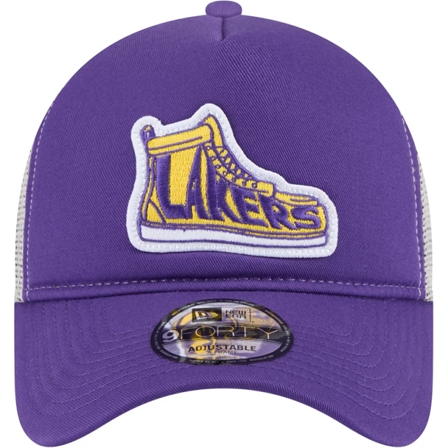 Boné 9FORTY A-Frame Trucker Los Angeles Lakers All-Star Game 2025 Fan Pack