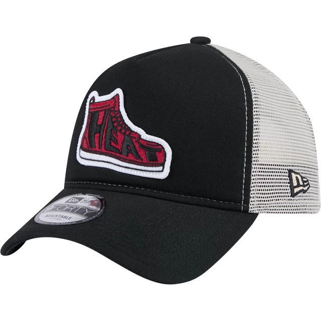 Boné 9FORTY A-Frame Trucker Miami Heat All-Star Game 2025 Fan Pack