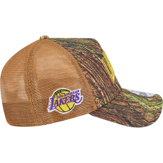 Boné 9FORTY A-Frame Trucker Los Angeles Lakers All-Star Game 2025 Fan Pack Grove