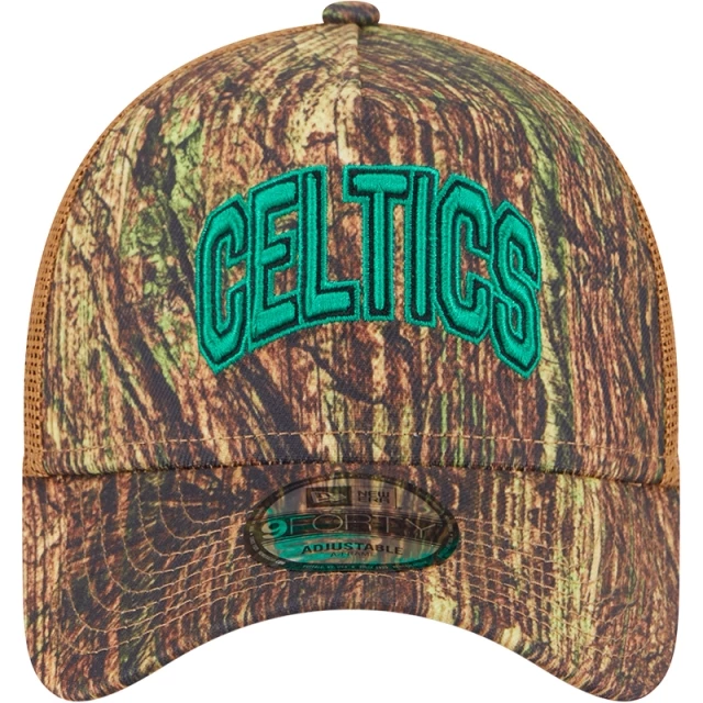 Boné 9FORTY A-Frame Trucker Boston Celtics All-Star Game 2025 Fan Pack Grove