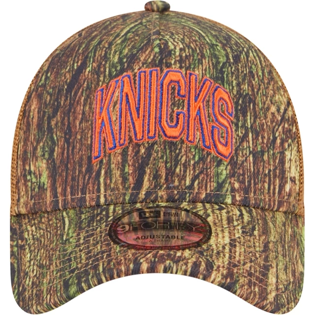 Boné 9FORTY A-Frame Trucker New York Knicks All-Star Game 2025 Fan Pack Grove