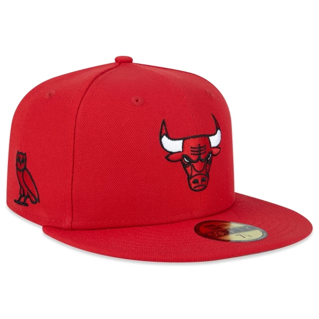 Boné 59FIFTY Fitted OVO Chicago Bulls