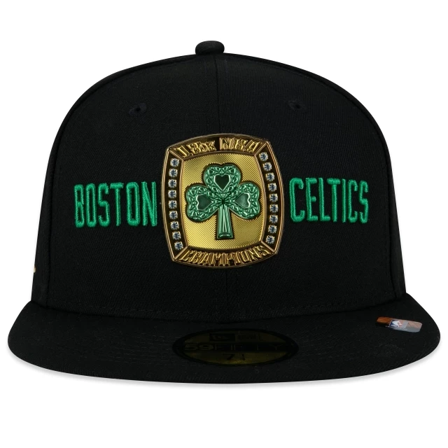 Boné 59FIFTY Fitted Boston Celtics 18X Champions