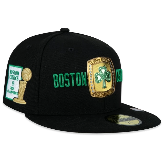 Boné 59FIFTY Fitted Boston Celtics 18X Champions