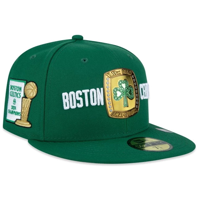 Boné 59FIFTY Fitted Boston Celtics 18X Champions