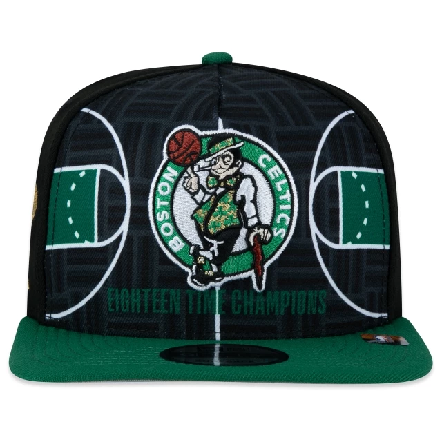 Boné 9FIFTY A-Frame Boston Celtics 18X Champions