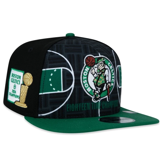 Boné 9FIFTY A-Frame Boston Celtics 18X Champions