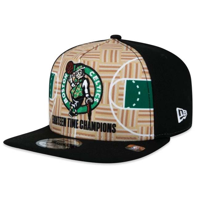 Boné 9FIFTY A-Frame Boston Celtics 18X Champions