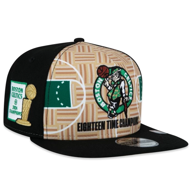 Boné 9FIFTY A-Frame Boston Celtics 18X Champions