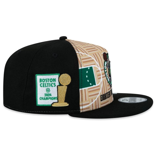 Boné 9FIFTY A-Frame Boston Celtics 18X Champions