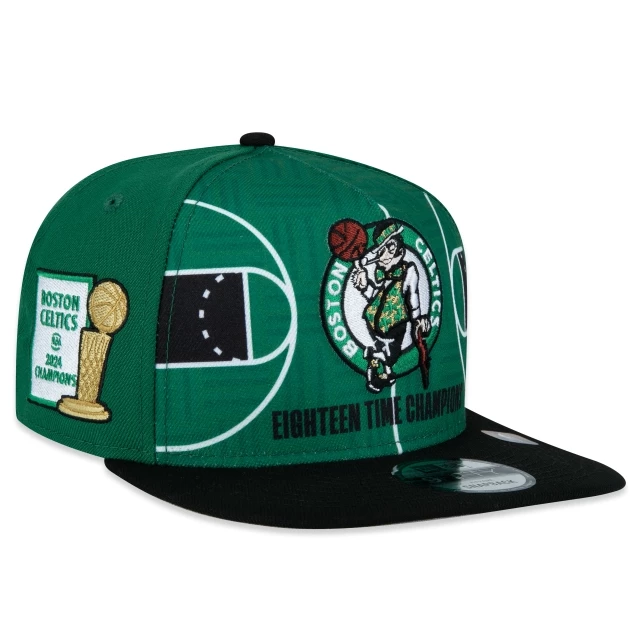 Boné 9FIFTY A-Frame Boston Celtics 18X Champions