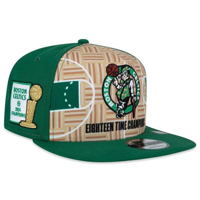 Boné 9FIFTY A-Frame Boston Celtics 18X Champions