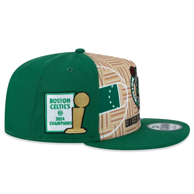 Boné 9FIFTY A-Frame Boston Celtics 18X Champions