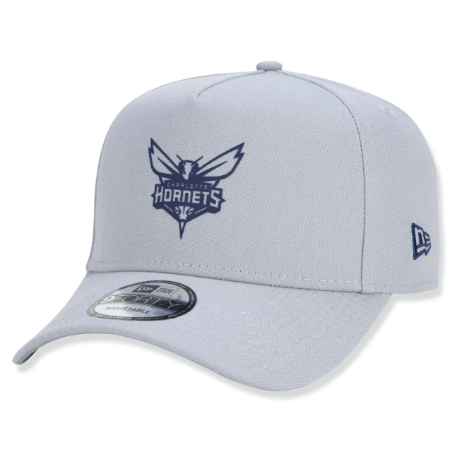 Boné 9FORTY A-Frame Snapback Aba Curva Charlotte Hornets Urban Tech Logo