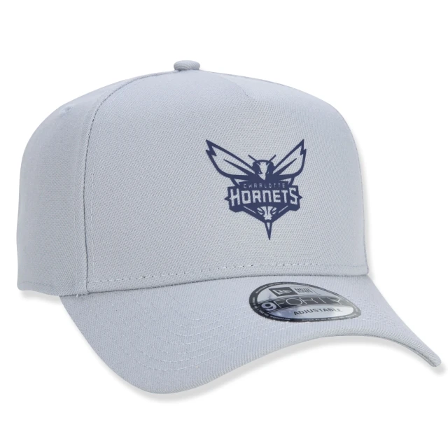 Boné 9FORTY A-Frame Snapback Aba Curva Charlotte Hornets Urban Tech Logo