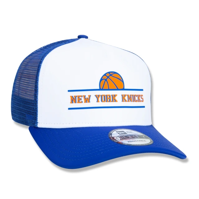 Boné 9FORTY A-Frame Trucker Snapback Aba Curva New York Knicks Core Basketball