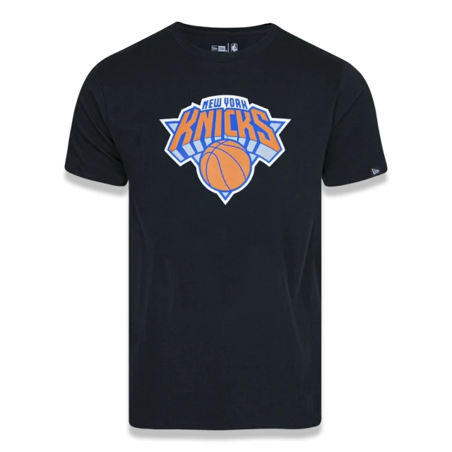 Camiseta Plus Size Regular Manga Curta New York Knicks Logo