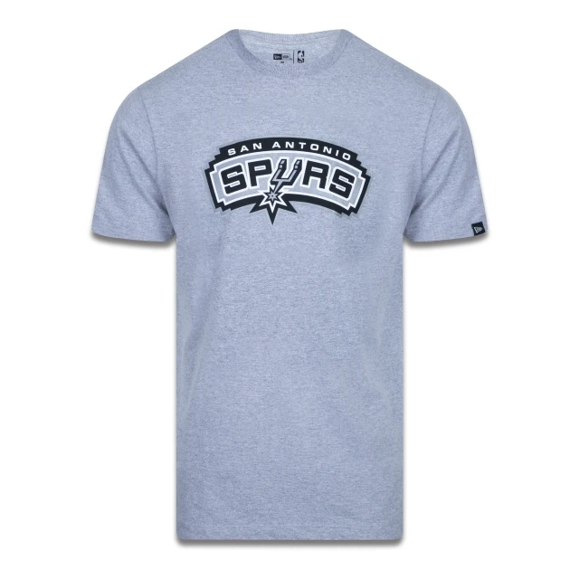 Camiseta Plus Size Regular Manga Curta San Antonio Spurs Logo