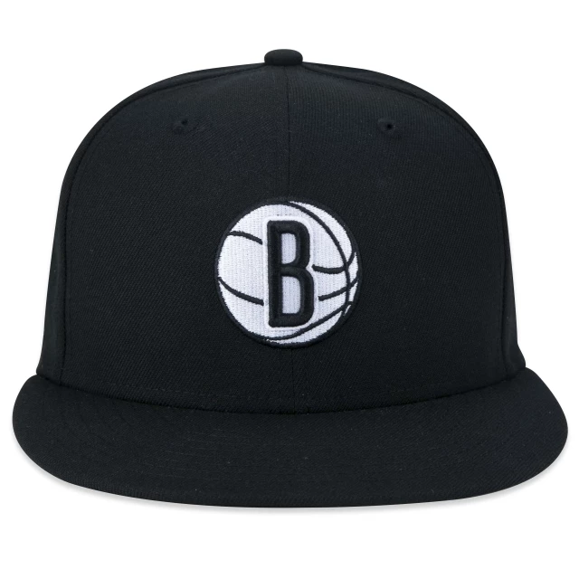 Boné 59FIFTY Fitted NBA Brooklyn Nets Core