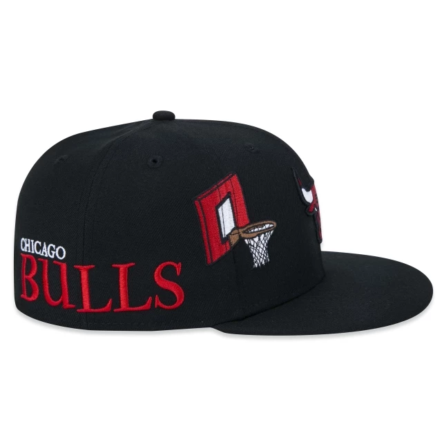 Boné 59FIFTY Fitted NBA Chicago Bulls Freestyle