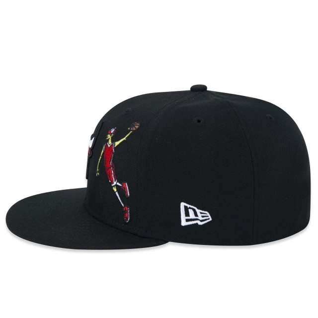 Boné 59FIFTY Fitted NBA Chicago Bulls Freestyle