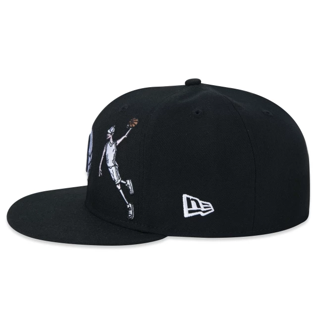 Boné 59FIFTY Fitted NBA Brooklyn Nets Freestyle