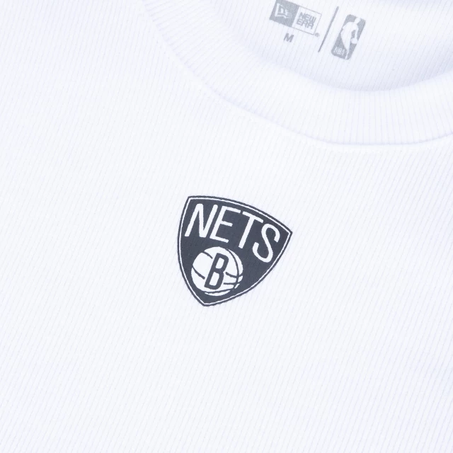 Regata Cropped Feminina NBA Brooklyn Nets Logo
