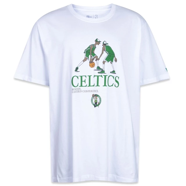 Camiseta Plus Size NBA Boston Celtics Freestyle