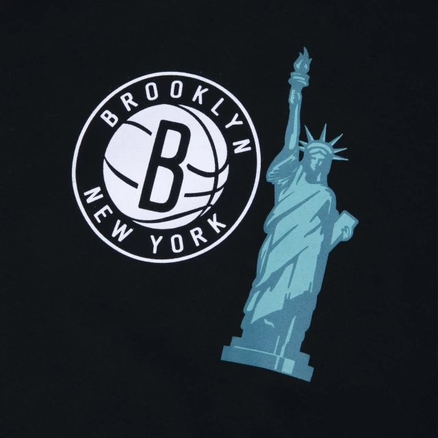 Camiseta Plus Size NBA Brooklyn Nets City Icons