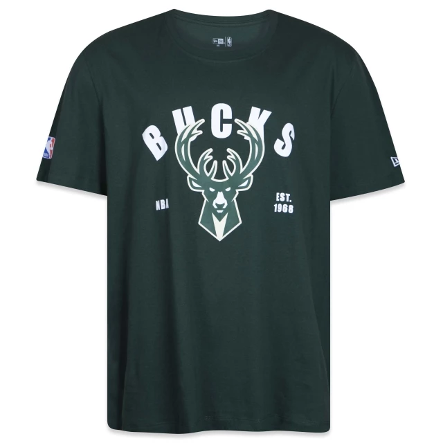 Camiseta Plus Size NBA Milwaukee Bucks