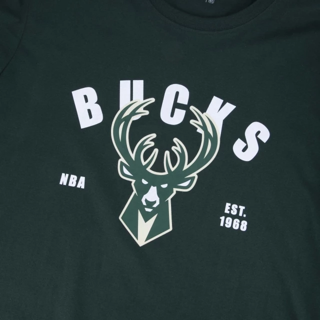 Camiseta Plus Size NBA Milwaukee Bucks