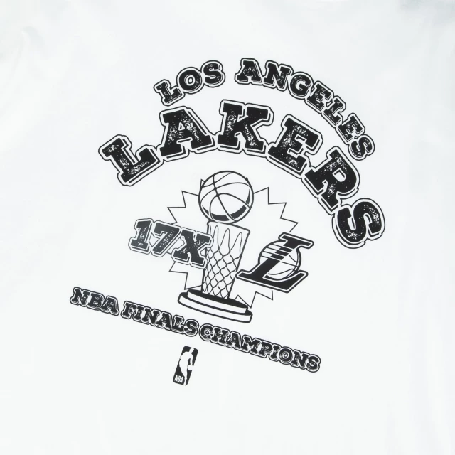 Camiseta Plus Size Regular NBA Los Angeles Lakers Champs