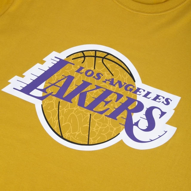 Camiseta Plus Size Regular NBA Los Angeles Lakers Core