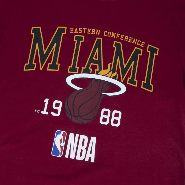 Camiseta Regular NBA Miami Heat Sport