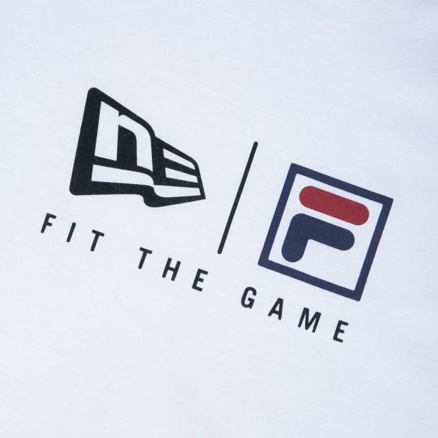 Camiseta Colaboração New Era x Fila Logos