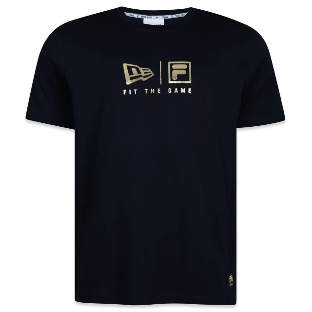 Camiseta Colaboração New Era x Fila Logos