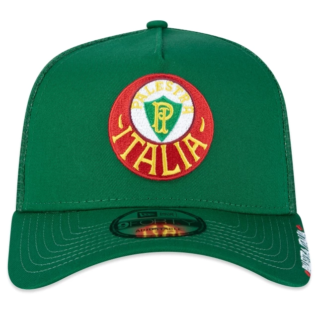 Boné 9FORTY A-Frame Trucker Palmeiras Futebol