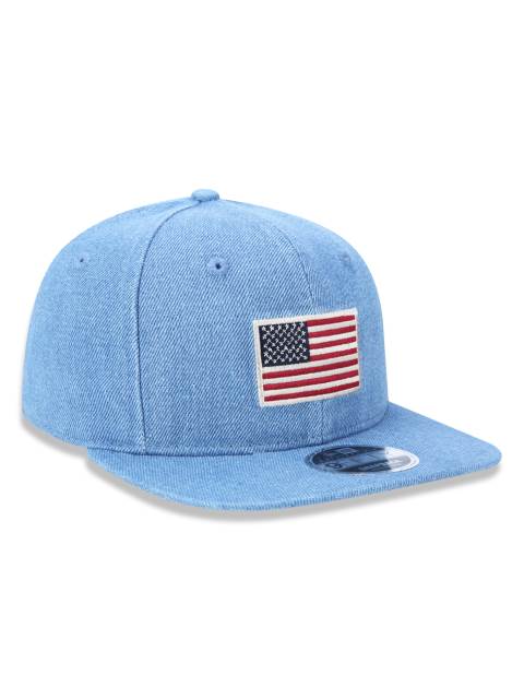 Boné 9FIFTY Aba Reta Ajustável Bandeira Estados Unidos