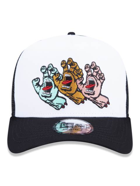 Boné 9FORTY A-Frame Trucker Collab Santa Cruz Screaming Hand