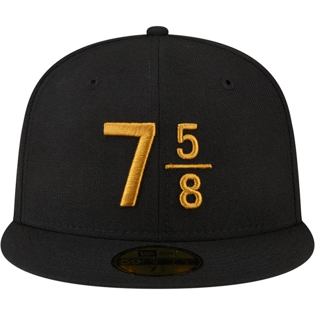 Boné 59FIFTY Fitted Signature Size 7 5/8 Aba Reta