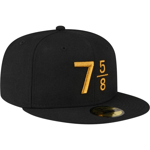 Boné 59FIFTY Fitted Signature Size 7 5/8 Aba Reta