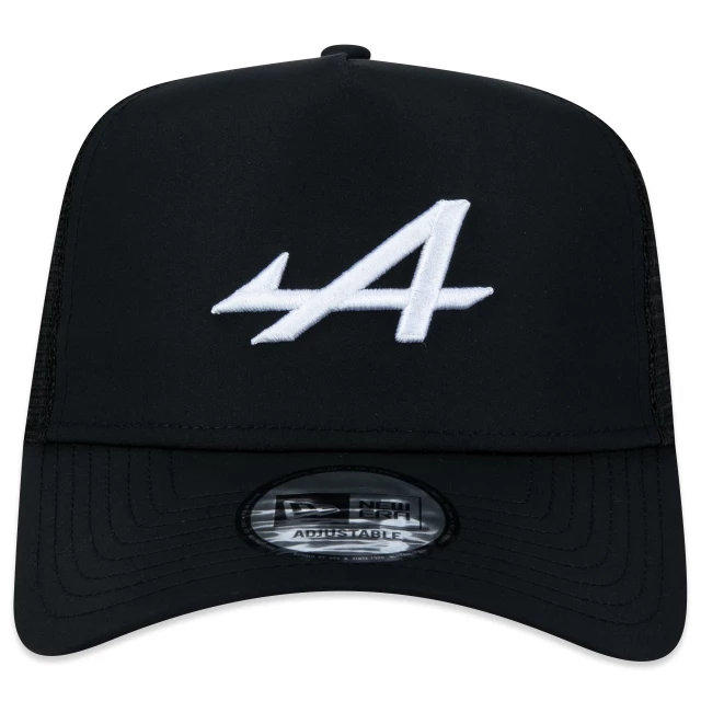 Boné 9FORTY A-Frame Trucker Alpine Racing Logo