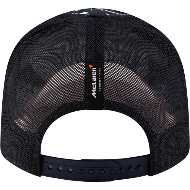 Boné 9FIFTY Stretch Snap Trucker McLaren Racing F1 Especial GP Austin