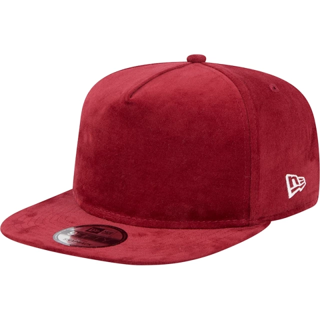 Boné 9FIFTY A-Frame Veludo Vermelho