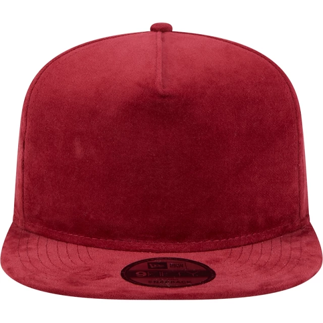 Boné 9FIFTY A-Frame Veludo Vermelho