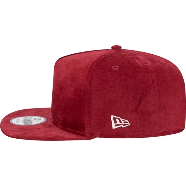 Boné 9FIFTY A-Frame Veludo Vermelho