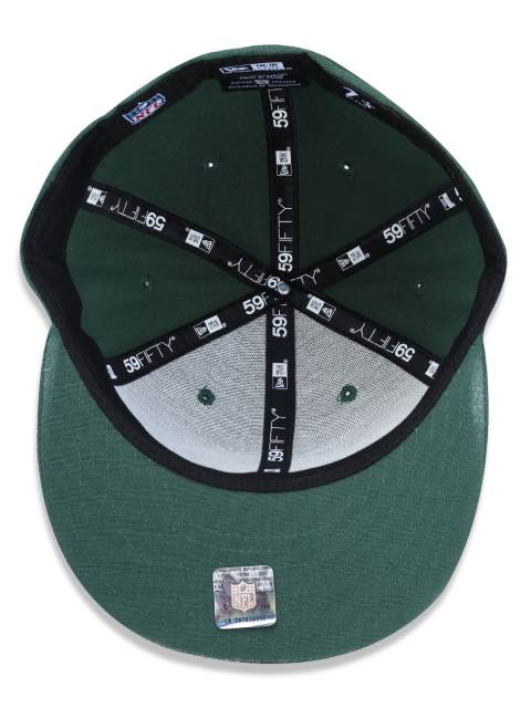 Boné 59FIFTY Aba Reta Fechado New York Jets NFL