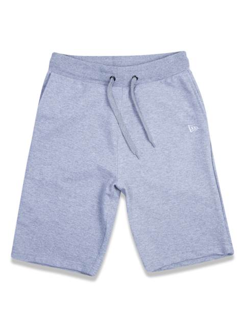 Bermuda Moletom Essentials Basic Mescla Clara
