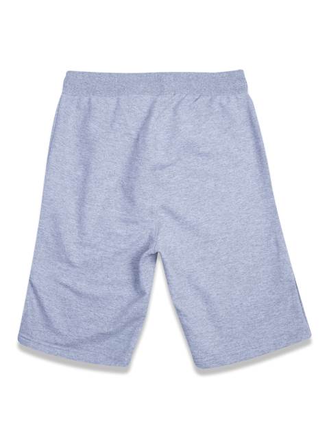 Bermuda Moletom Essentials Basic Mescla Clara